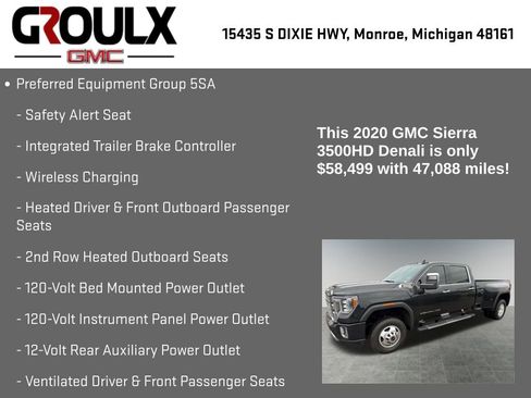 Used 2020 GMC Sierra 3500 Denali w/ Denali Ultimate Package image 22
