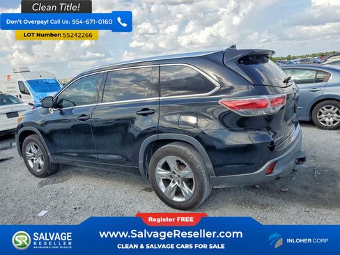 Used 2014 Toyota Highlander Limited FWD image 3