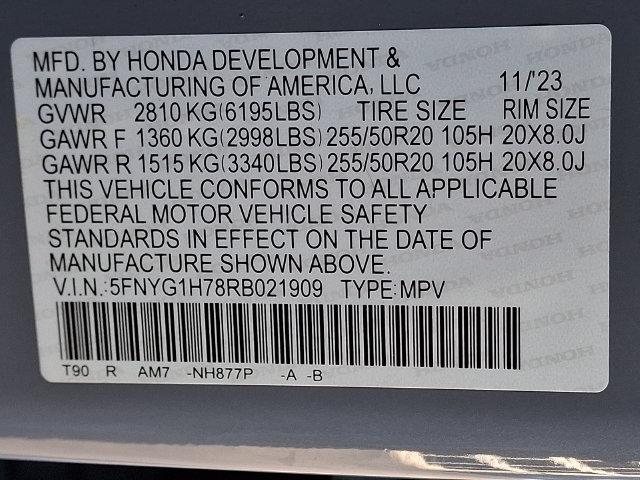 Used 2024 Honda Pilot Touring image 29