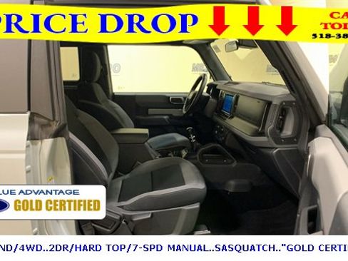 Certified 2022 Ford Bronco Big Bend w/ Sasquatch Package image 13
