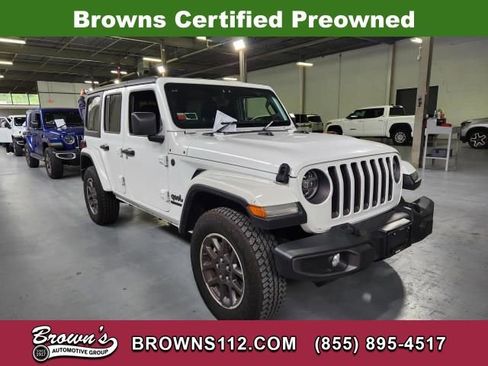 Used 2023 Jeep Wrangler Unlimited Sahara w/ Cold Weather Group AWD/4WD image 1
