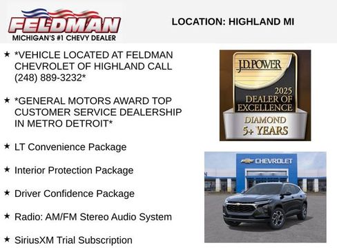 New 2026 Chevrolet Trax LT w/ Driver Confidence Package FWD image 3