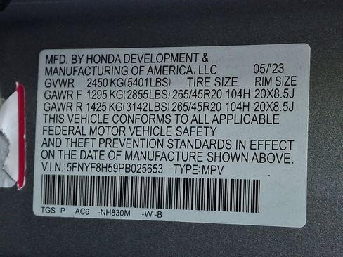 Used 2023 Honda Passport EX-L image 28