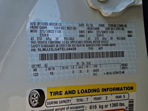 New 2026 Lincoln Navigator L Reserve w/ Jet Appearance Package image 10