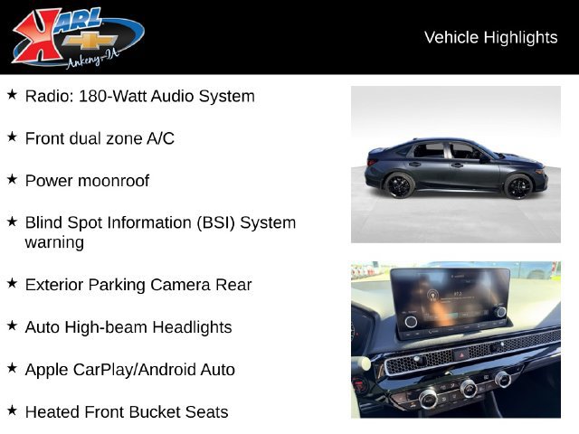 Used 2026 Honda Civic Sport image 2