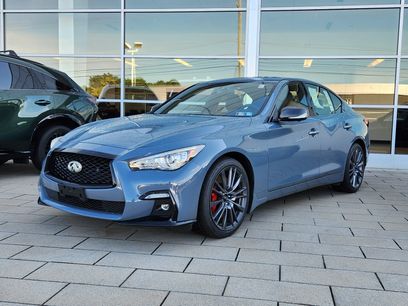 Certified 2023 INFINITI Q50 Red Sport 400 w/ Carbon Fiber Package