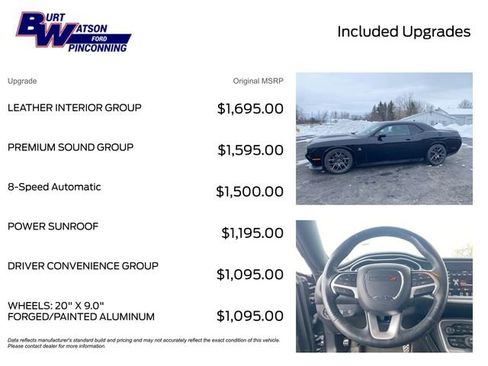 Used 2017 Dodge Challenger R/T Scat Pack w/ Leather Interior Group image 3