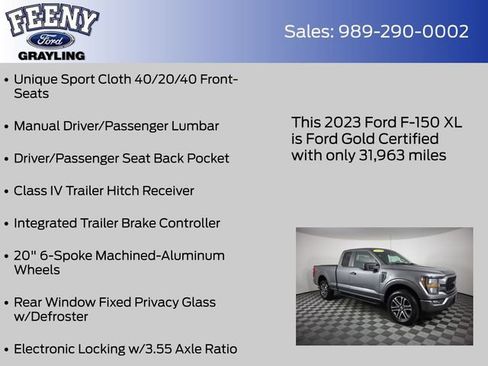 Used 2023 Ford F150 XL w/ STX Appearance Package AWD/4WD image 28