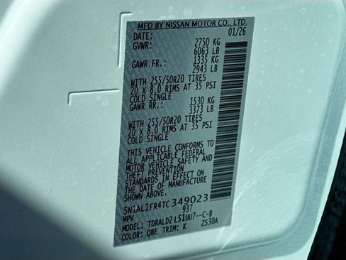 Used 2026 INFINITI QX60 Luxe w/ Cargo Package FWD image 36