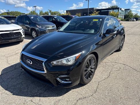 Used 2023 INFINITI Q50 Luxe w/ Cargo Package AWD/4WD image 1