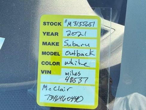 Used 2021 Subaru Outback Onyx Edition XT AWD/4WD image 15