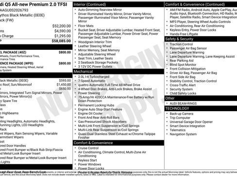 Used 2025 Audi Q5 Premium w/ Convenience Package image 30