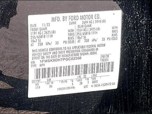 Certified 2023 Ford Explorer XLT AWD/4WD image 34