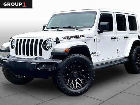 Used 2020 Jeep Wrangler Unlimited Sahara AWD/4WD image 1