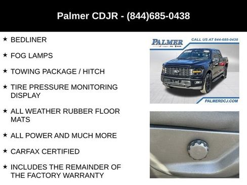 Used 2024 Ford F150 STX w/ STX Black Appearance Package image 12