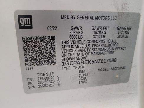 Used 2022 Chevrolet Silverado 1500 Custom RWD image 33