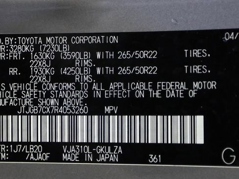 Used 2024 Lexus LX 600 4WD w/ Luxury Package image 60