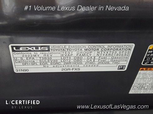 Certified 2022 Lexus RX 450hL Luxury w/ Cold Area Package (CT) AWD/4WD image 30