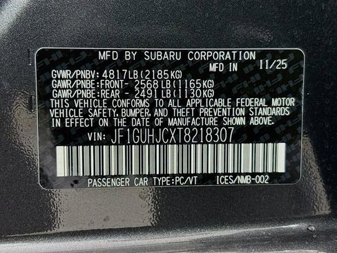 New 2026 Subaru Impreza RS image 32