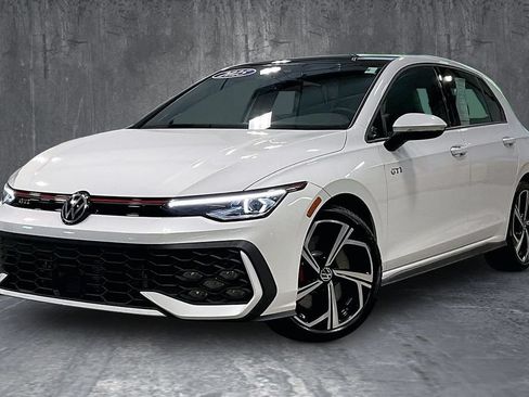 Used 2025 Volkswagen GTI SE FWD image 1