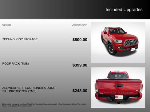 Used 2022 Toyota Tacoma TRD Off-Road w/ Technology Package image 5