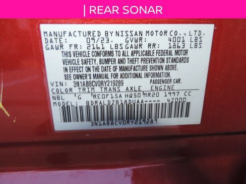 Used 2024 Nissan Sentra SV w/ All-Weather Package FWD image 16