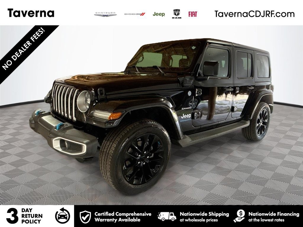 Used 2023 Jeep Wrangler Unlimited Sahara w/ Cold Weather Group AWD/4WD image 1