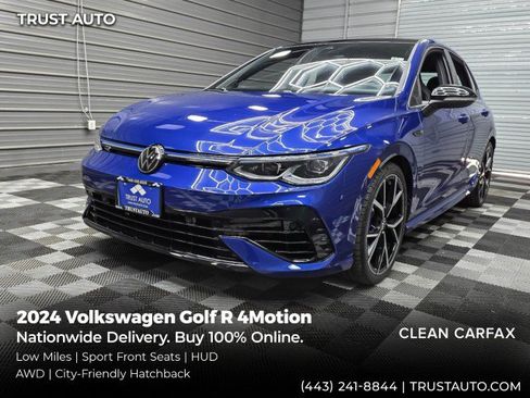 Used 2024 Volkswagen Golf R AWD/4WD image 1
