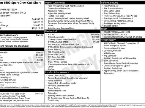 Used 2018 RAM 1500 Sport w/ Convenience Group image 4