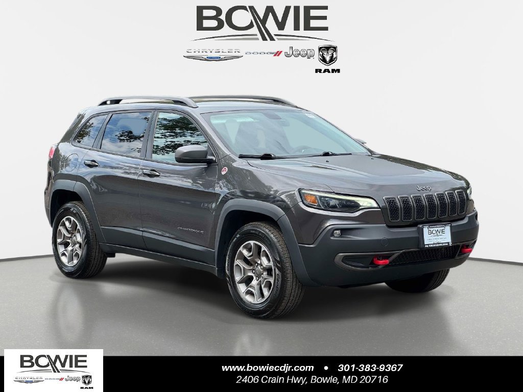 Used 2020 Jeep Cherokee Trailhawk AWD/4WD image 1