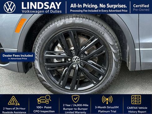 Certified 2022 Volkswagen Tiguan SE R-Line AWD/4WD image 9