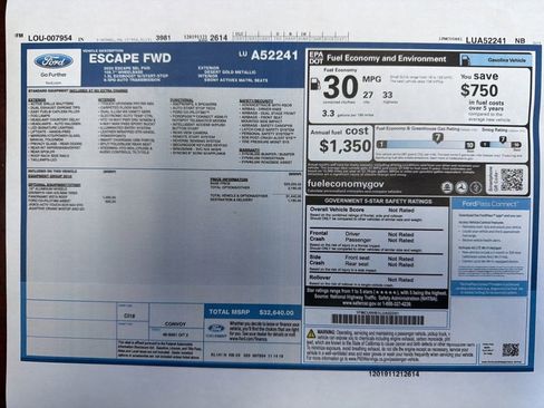 Used 2020 Ford Escape SEL image 28