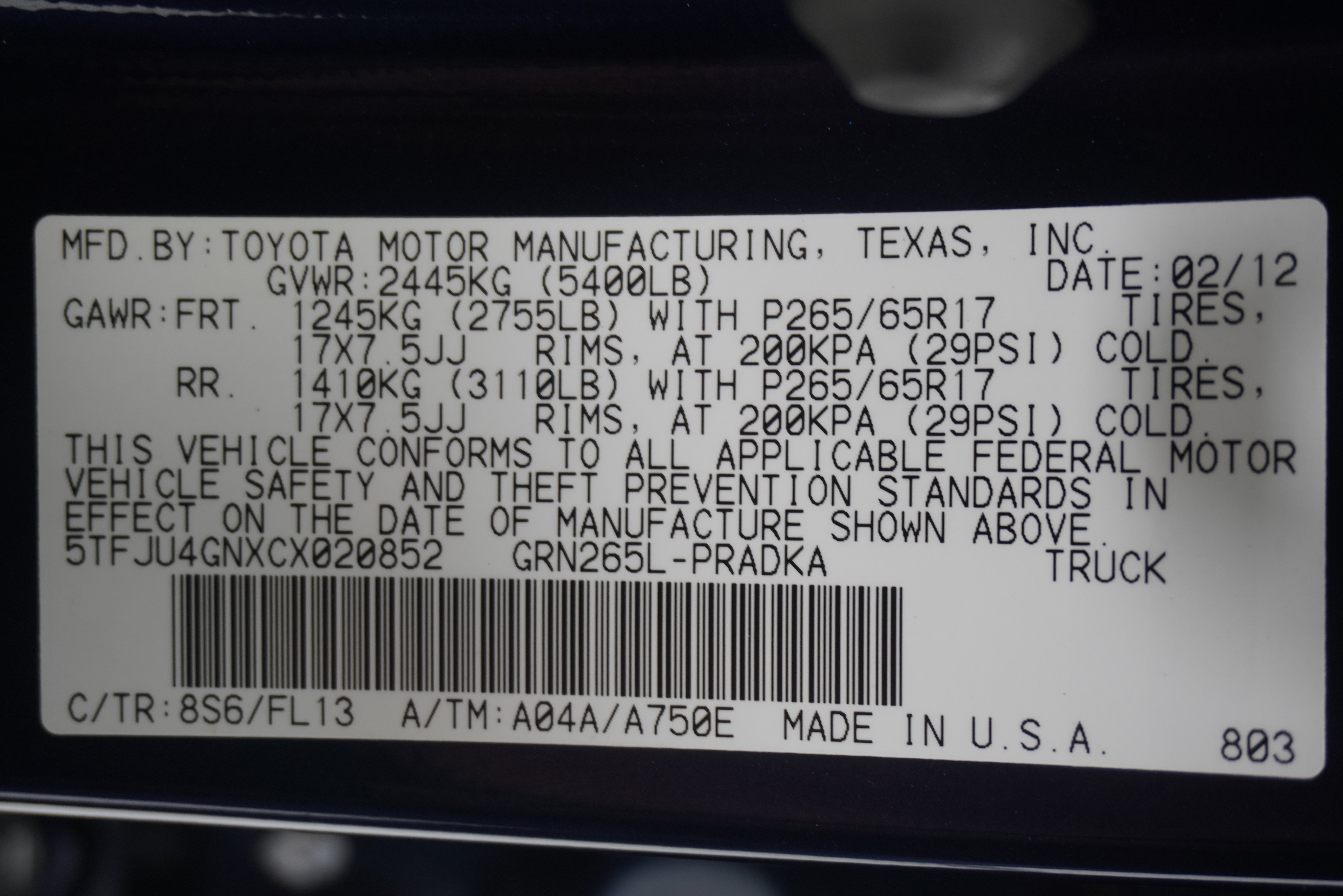 Used 2012 Toyota Tacoma PreRunner w/ TRD Sport Pkg RWD image 25