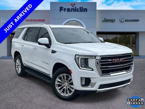Used 2021 GMC Yukon SLT w/ SLT Premium Package image 1