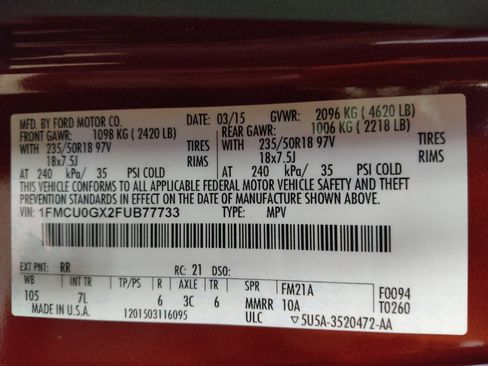 Used 2015 Ford Escape SE w/ Equipment Group 201A image 33