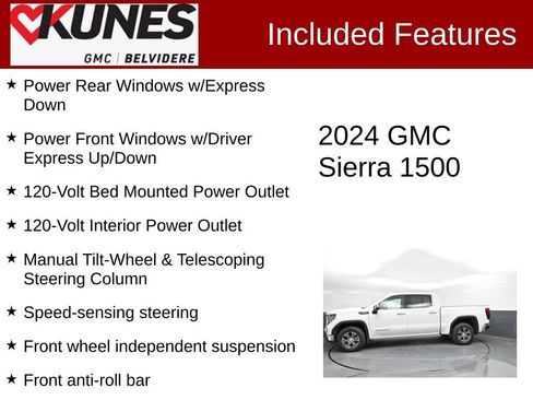 Used 2024 GMC Sierra 1500 SLT AWD/4WD image 3