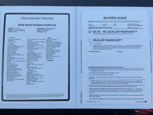 Certified 2024 Buick Envision Preferred AWD/4WD image 24