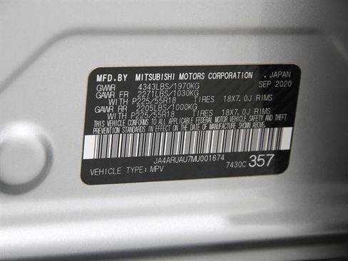 Used 2021 Mitsubishi Outlander Sport ES image 21