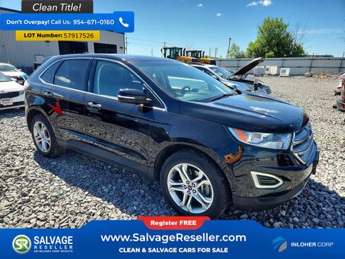 Used 2016 Ford Edge Titanium w/ Technology Package AWD/4WD image 5