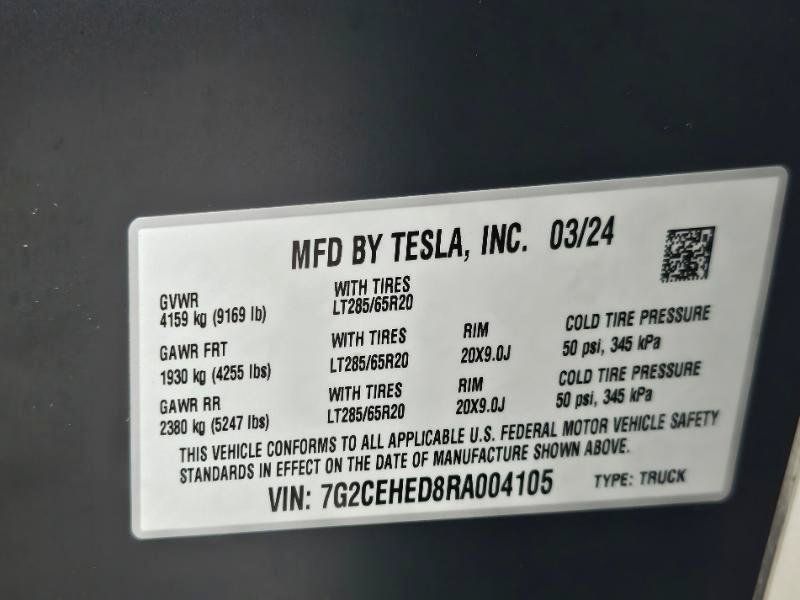 Used 2024 Tesla Cybertruck AWD Crew Cab image 37