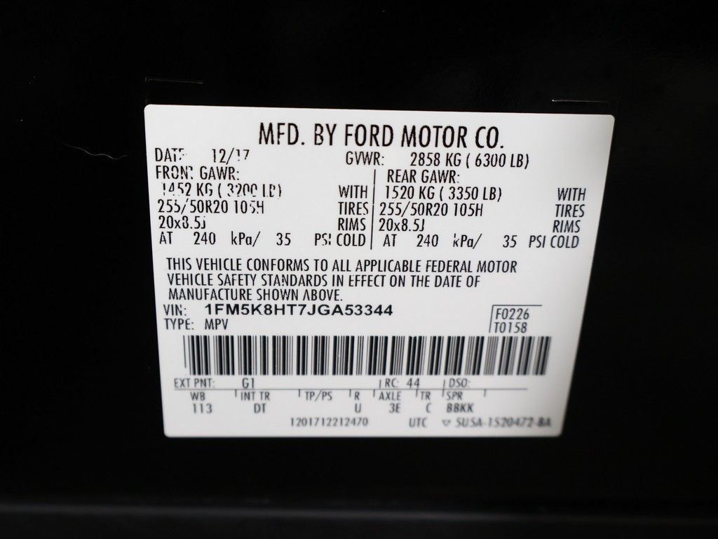 Used 2018 Ford Explorer Platinum AWD/4WD image 63