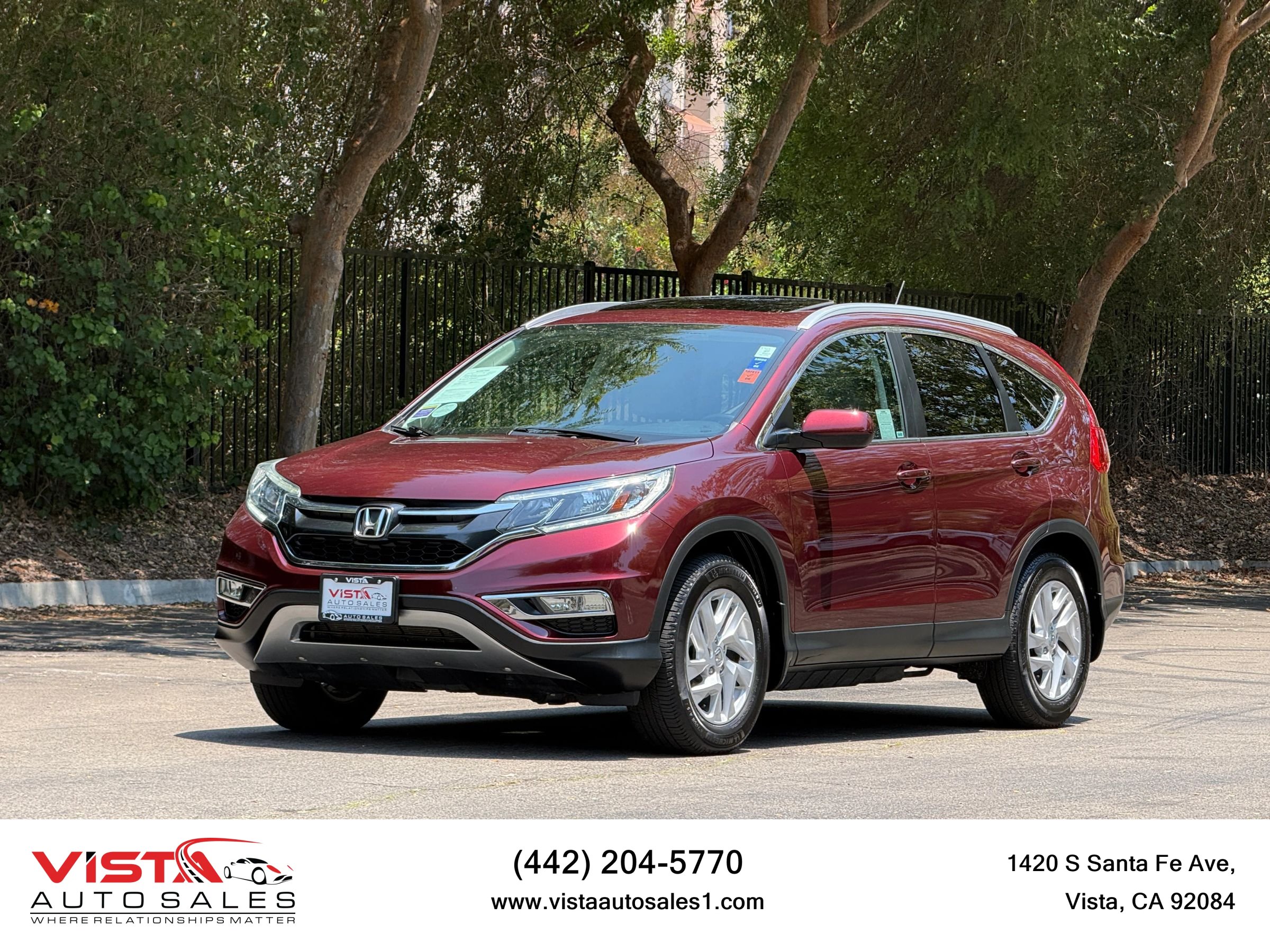 Used 2015 Honda CR-V EX-L image 1