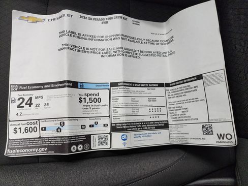 Used 2022 Chevrolet Silverado 1500 RST image 53