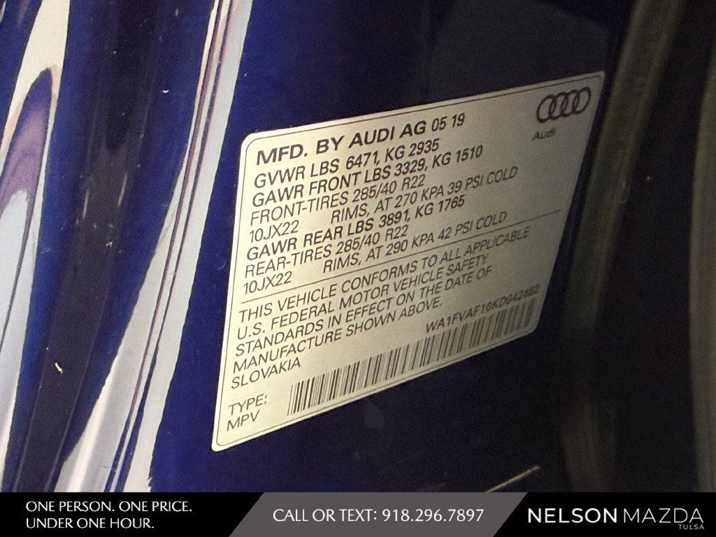 Used 2019 Audi Q8 Prestige AWD/4WD image 57