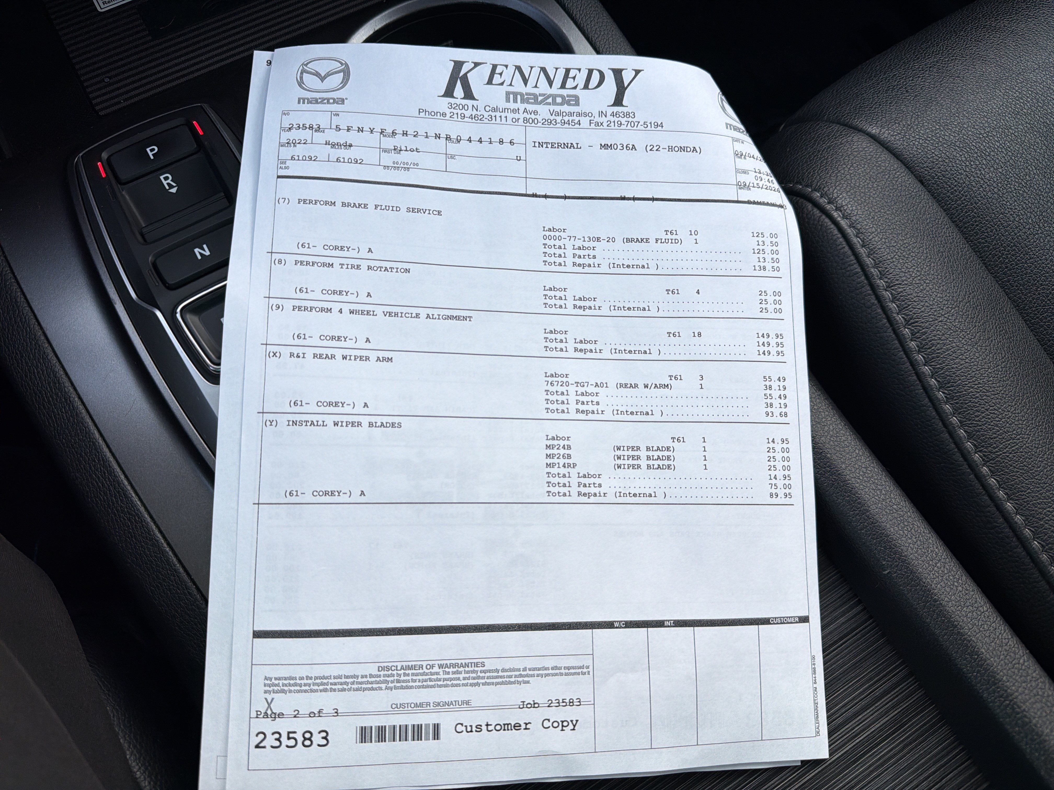 Used 2022 Honda Pilot Special Edition image 19