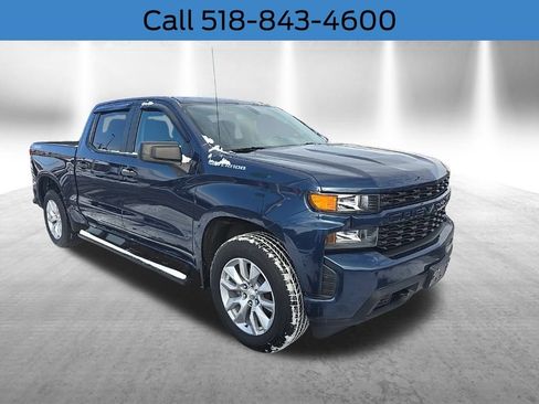 Used 2021 Chevrolet Silverado 1500 Custom image 1