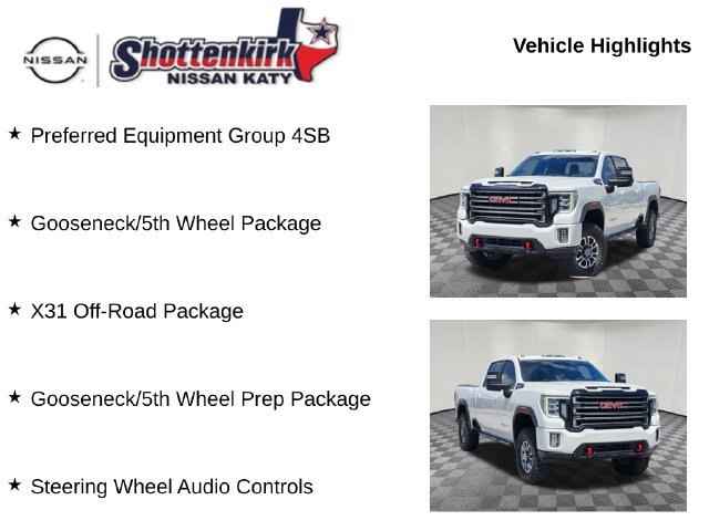 Used 2022 GMC Sierra 2500 AT4 w/ Gooseneck/5TH Wheel Package AWD/4WD image 6