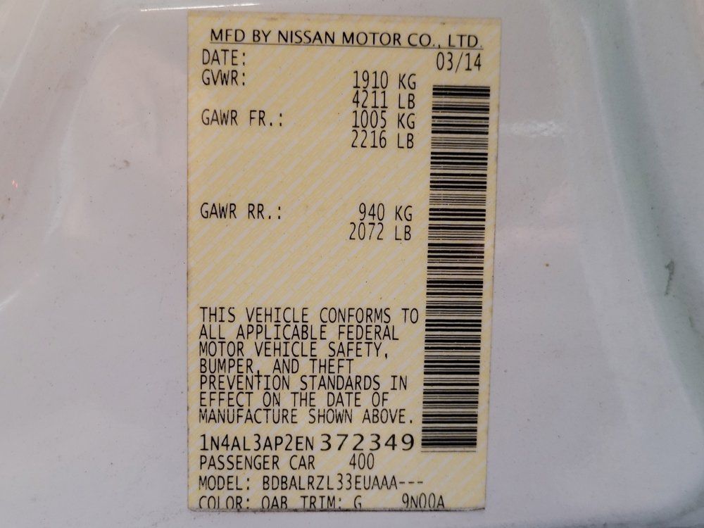 Used 2014 Nissan Altima 2.5 S FWD image 33