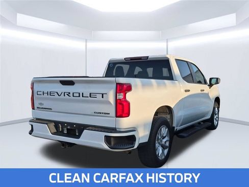 Used 2021 Chevrolet Silverado 1500 Custom w/ LPO, Dark Essentials Package RWD image 3