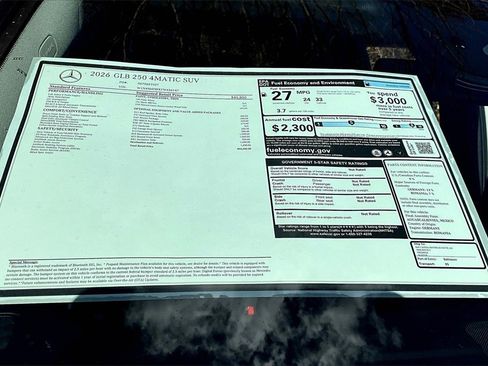 New 2026 Mercedes-Benz GLB 250 4MATIC image 14